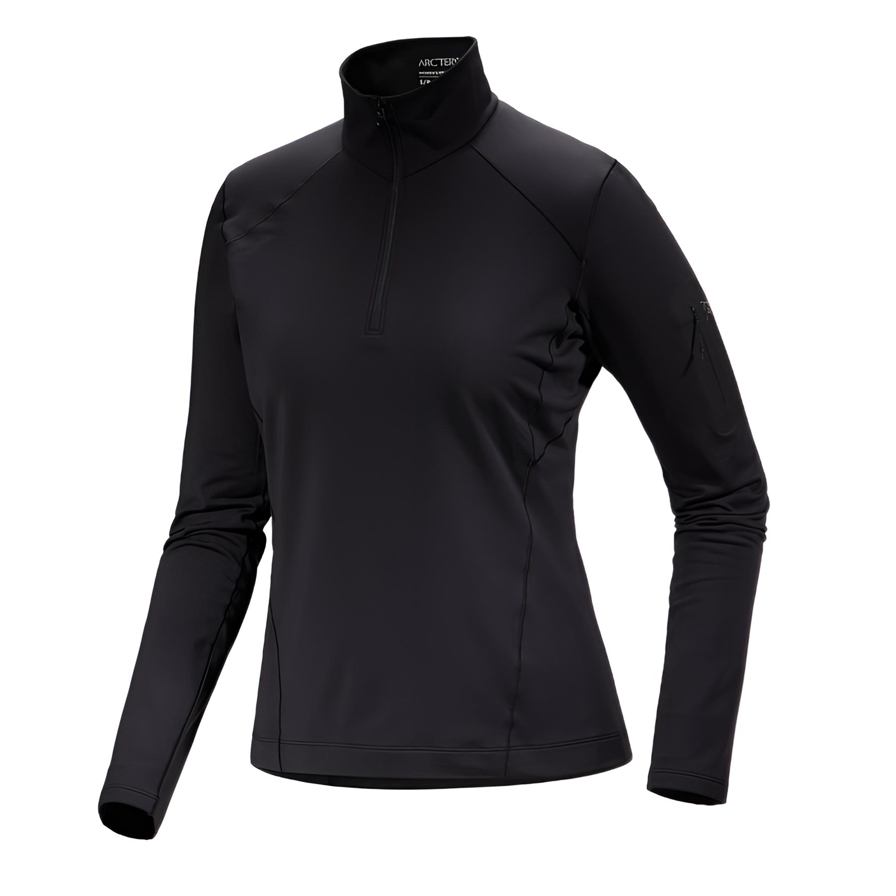 【清仓HK】始祖鸟女薄抓绒Rho Zip半拉链套头衫打底层保暖衣秋冬