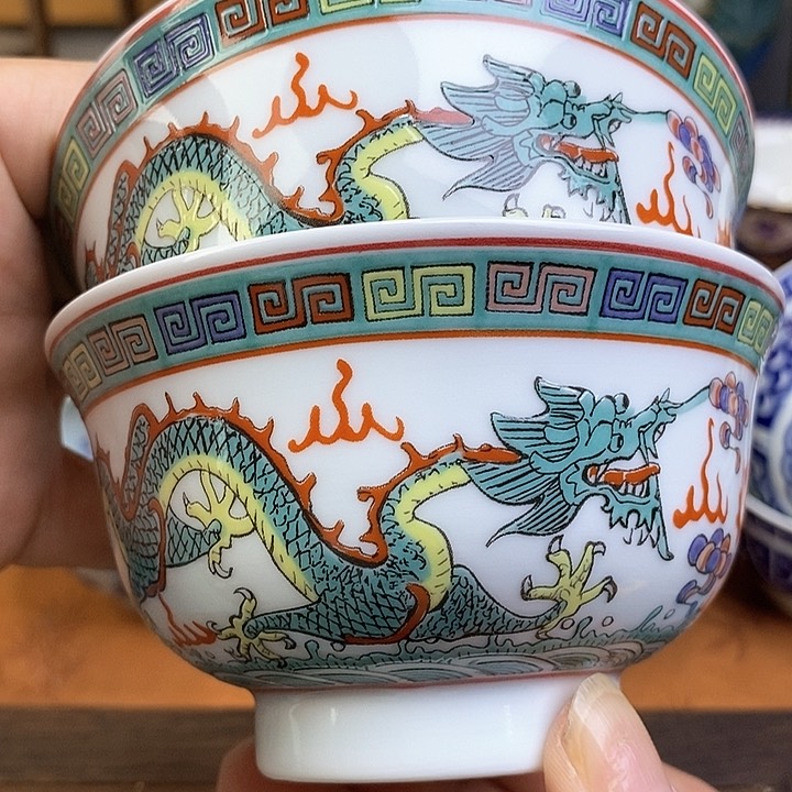 景德镇陶瓷藏式茶碗