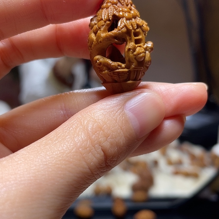 橄榄核手串/手链五子登科