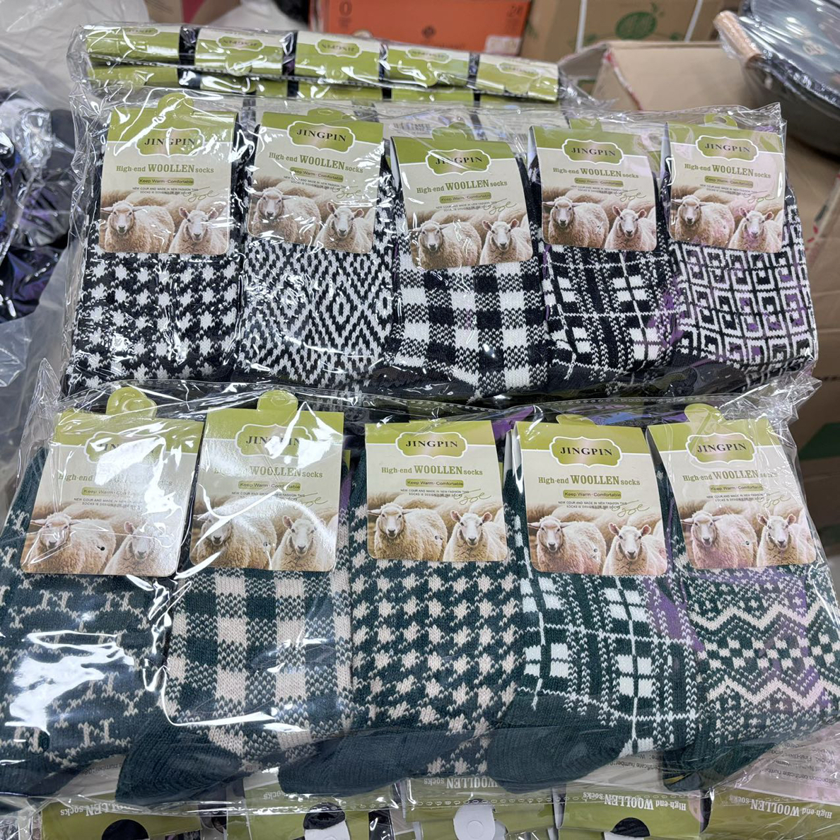 冬季加厚羊毛袜，特价福利，特价十双