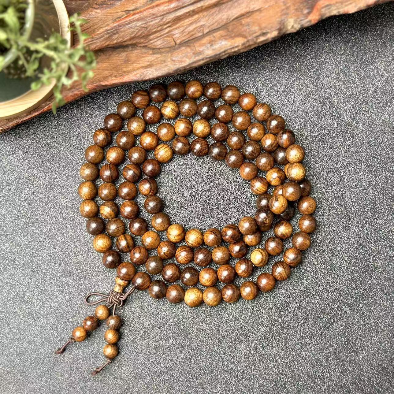 黄花梨108颗多圈手串486无礼盒