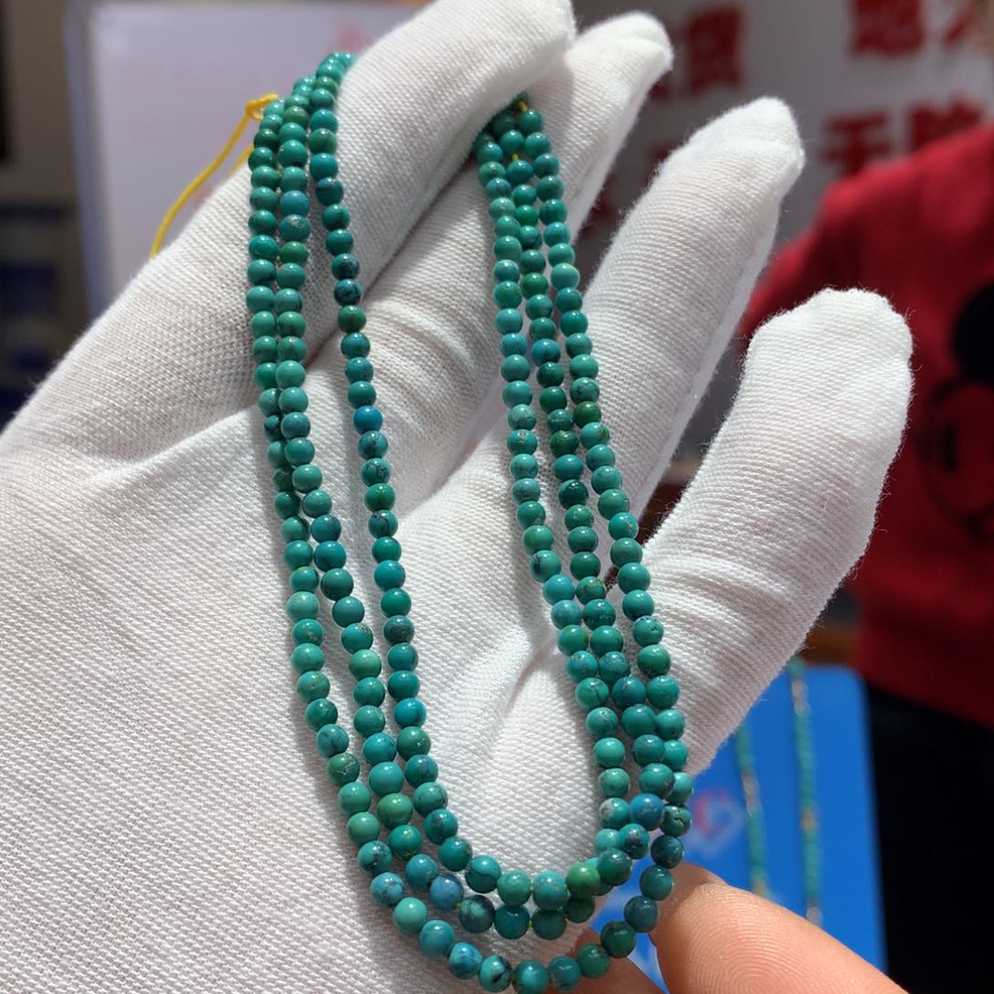 绿松石长链未镶嵌