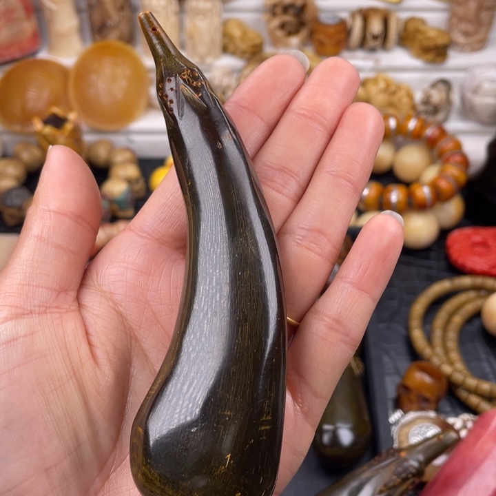 驼骨其他感**到牦牛角雕刻