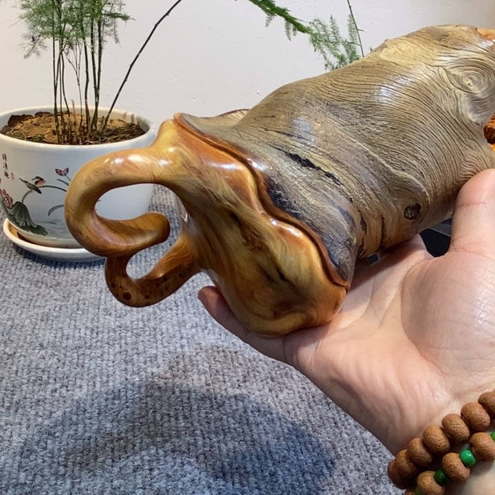 柏木山**蛇工艺品摆件