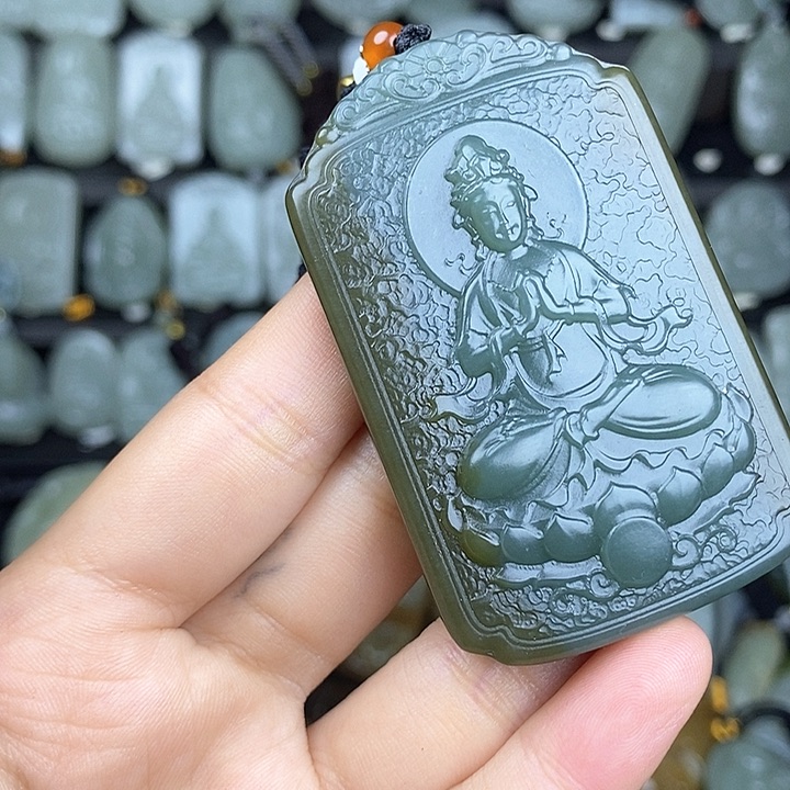 和田玉挂件未镶嵌