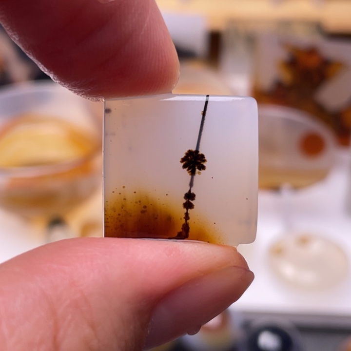 玛瑙/玉髓未镶嵌吊坠(不含链)