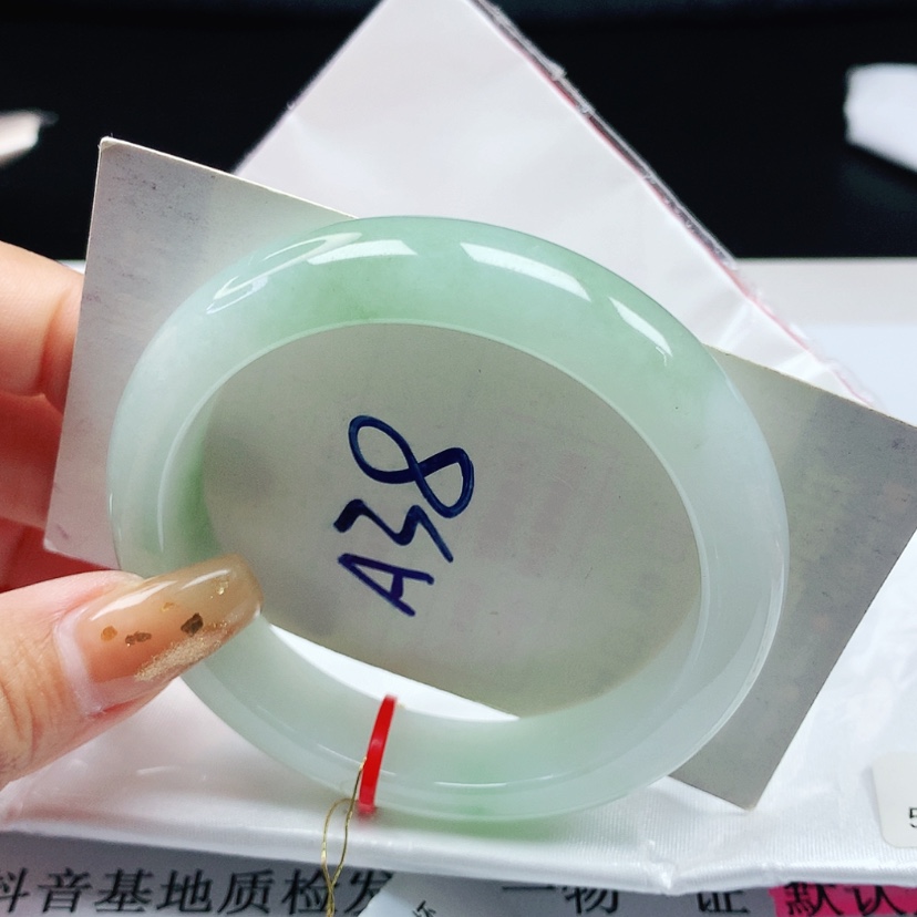 【闪购商品】翡翠手镯未镶嵌 正圈56+