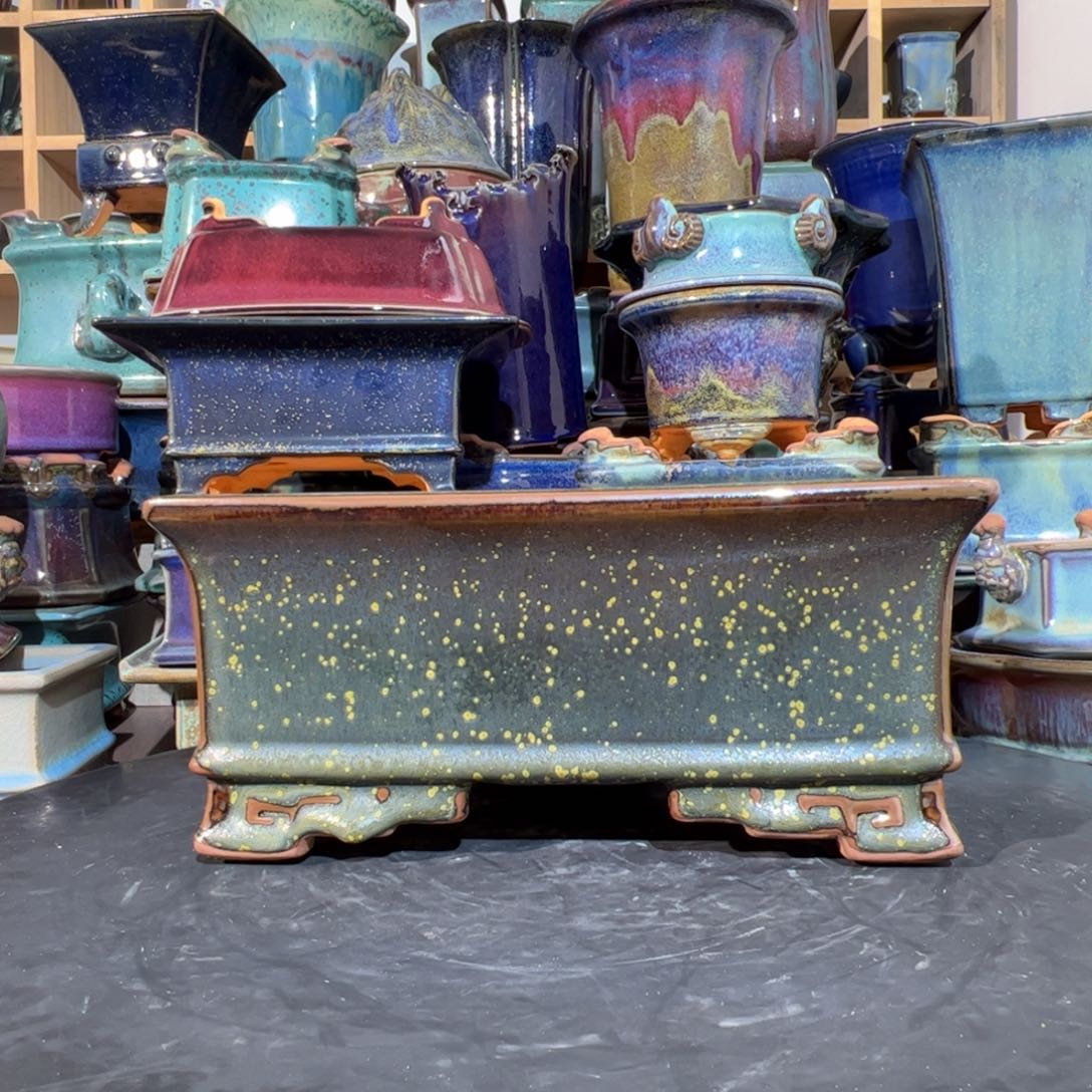 盘跳*虎觉象钧瓷原创……