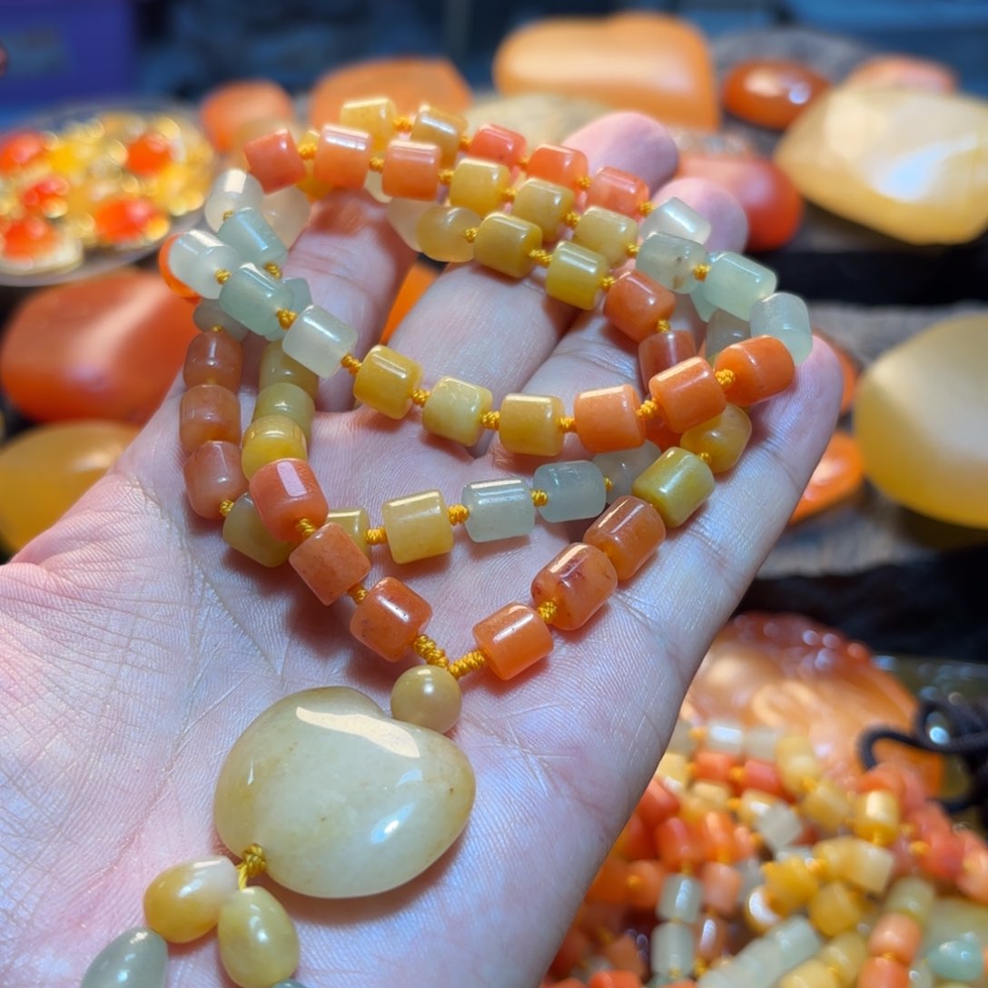 石英质玉手串未镶嵌如**姐