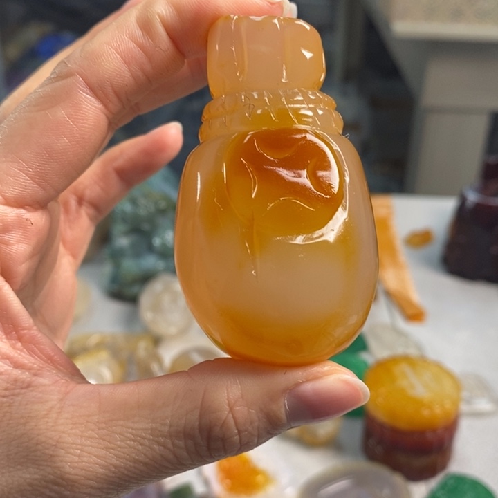 玛瑙/玉髓吊坠(不含链)未镶嵌