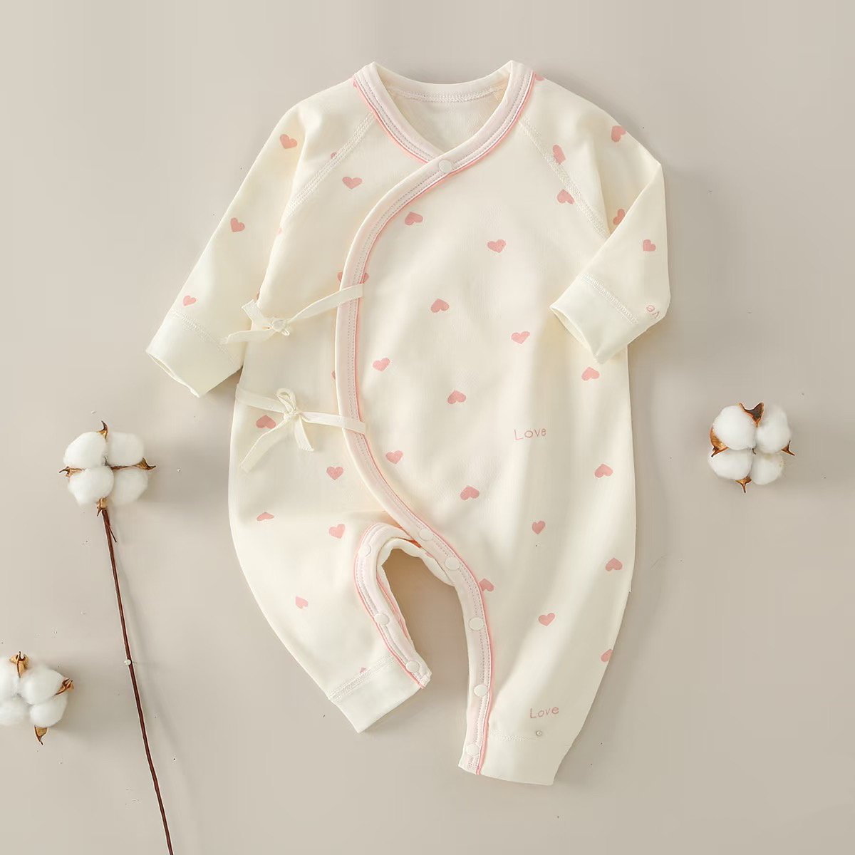 宝宝衣服哈衣扣号（直播间为准）