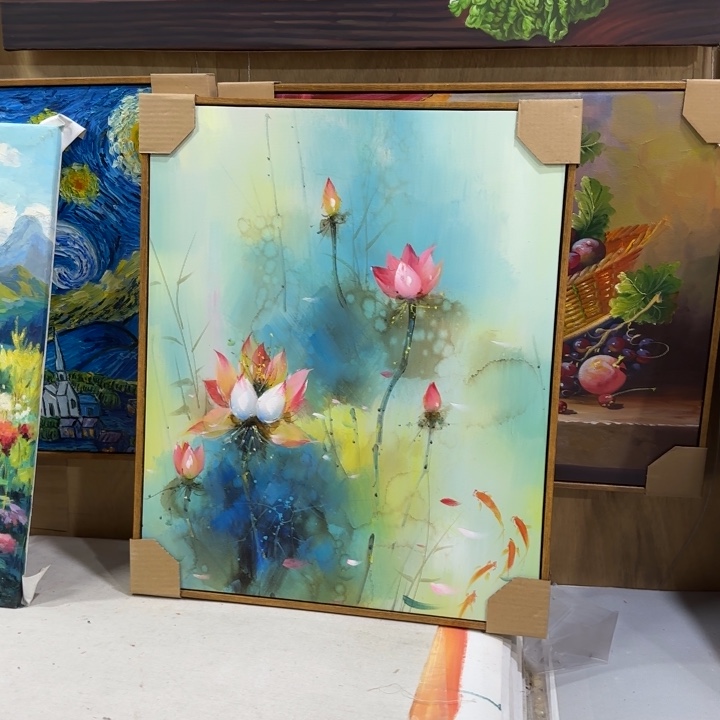 油画油画作品入选首