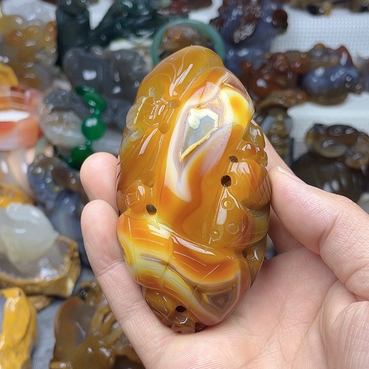 玛瑙/玉髓饰品未镶嵌