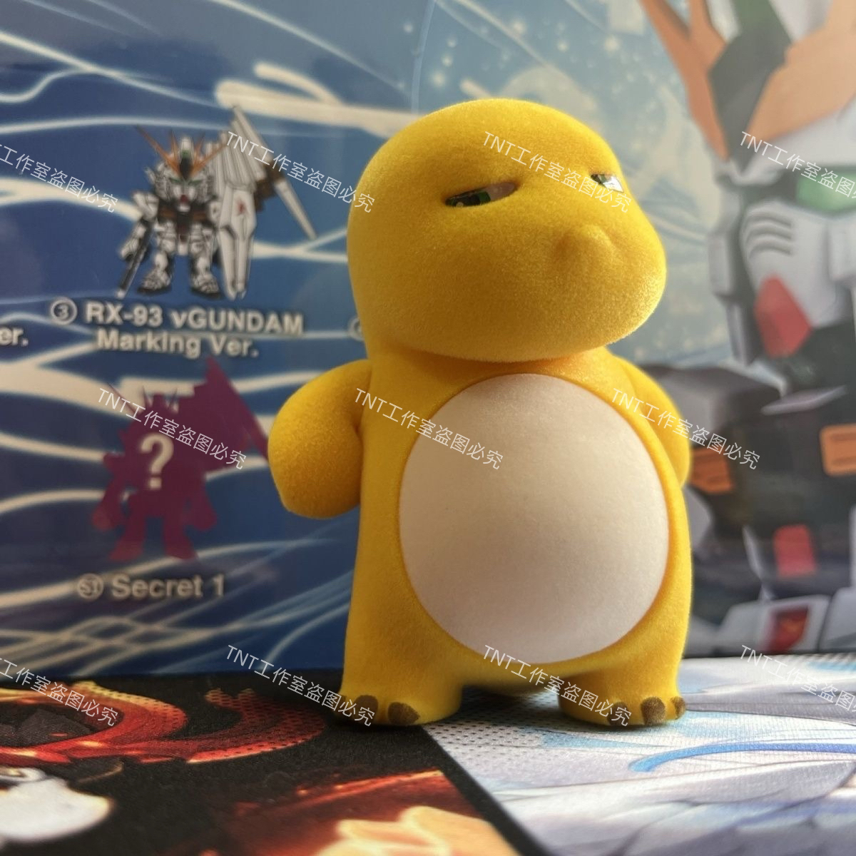 正版植绒小奶龙快乐时光扭蛋礼品盲盒手办摆件车载学生可爱周边