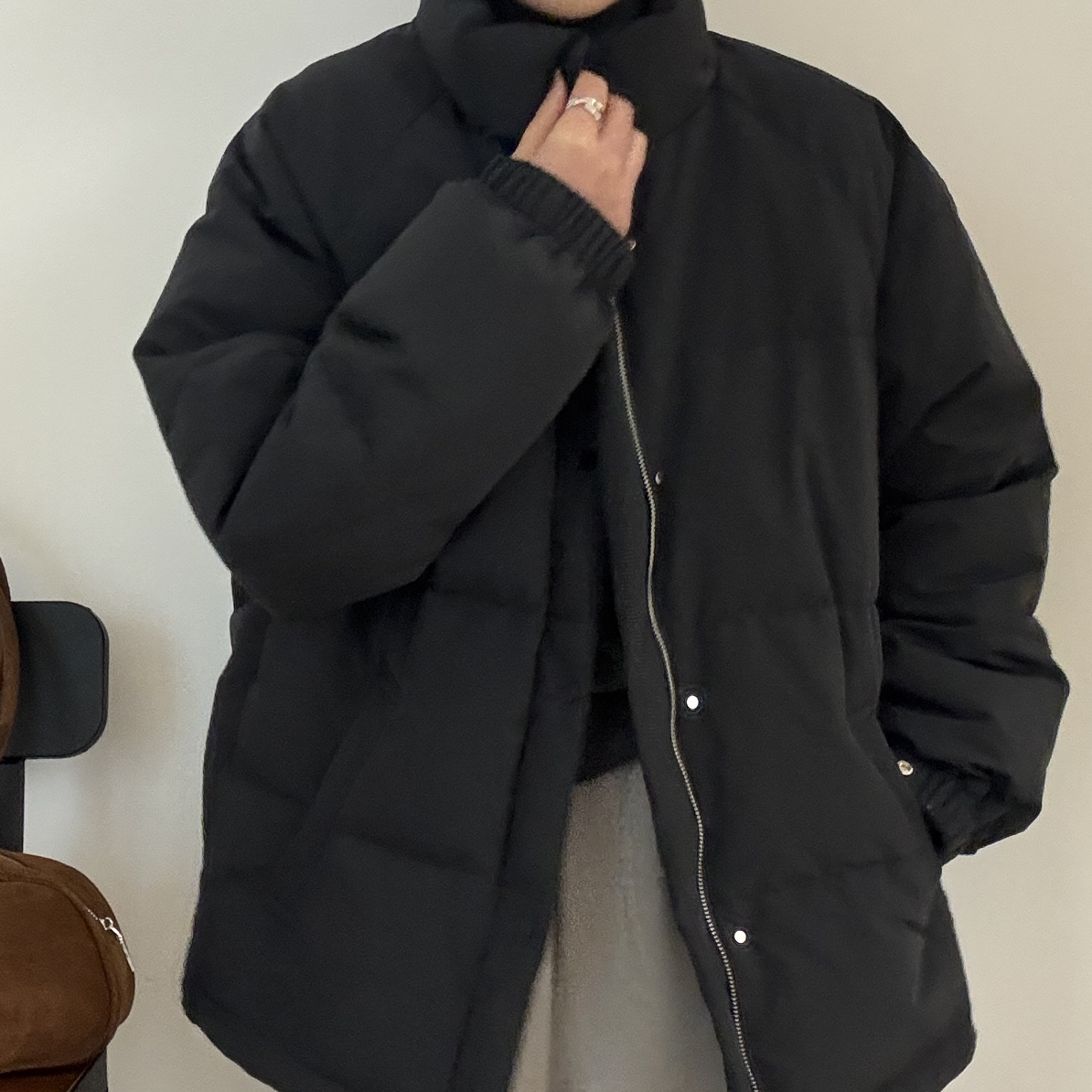 复古显瘦立领外套