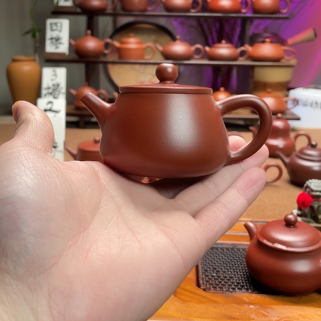 紫砂茶壶潮**诺手拉石瓢