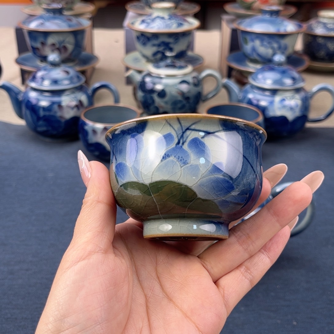 杯景德镇手工手绘茶具