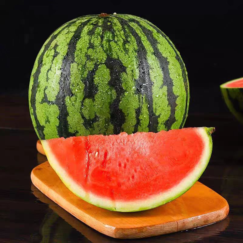 【次日达】云南美都无籽麒麟瓜口口爆汁，脆甜多汁西瓜单果5-6斤浙江省