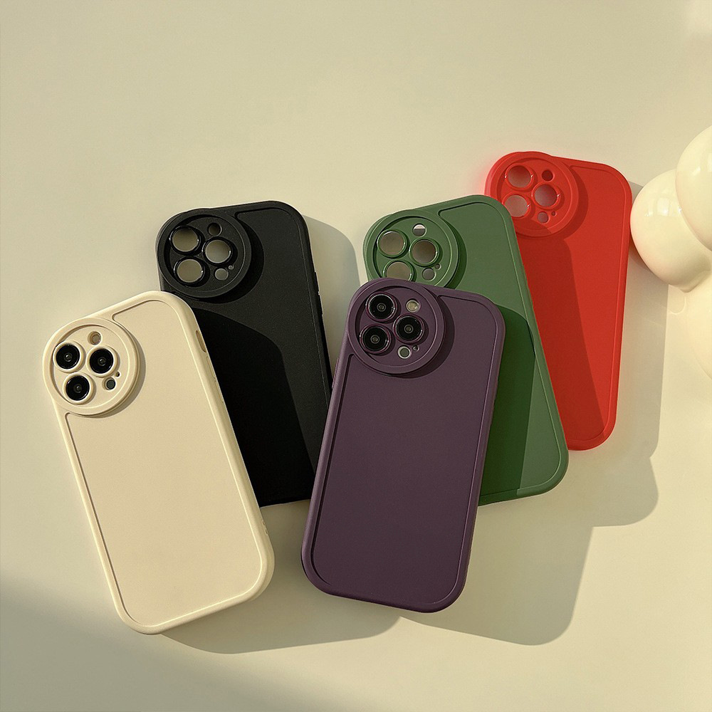 简约纯色iPhone14pro适用13promax苹果手机壳