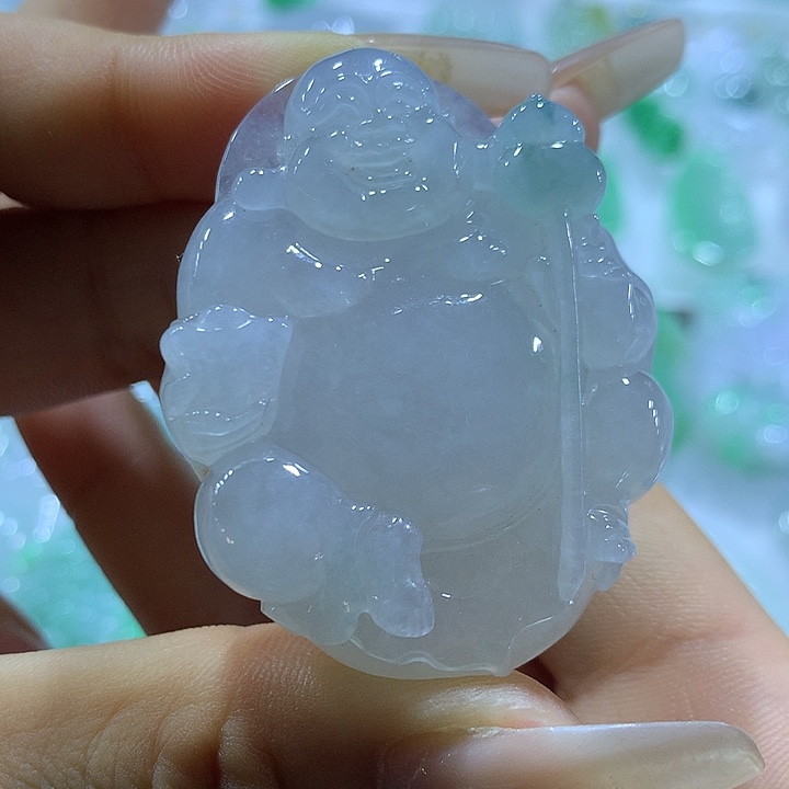 翡翠未镶嵌颈饰天然翡翠A货吊坠