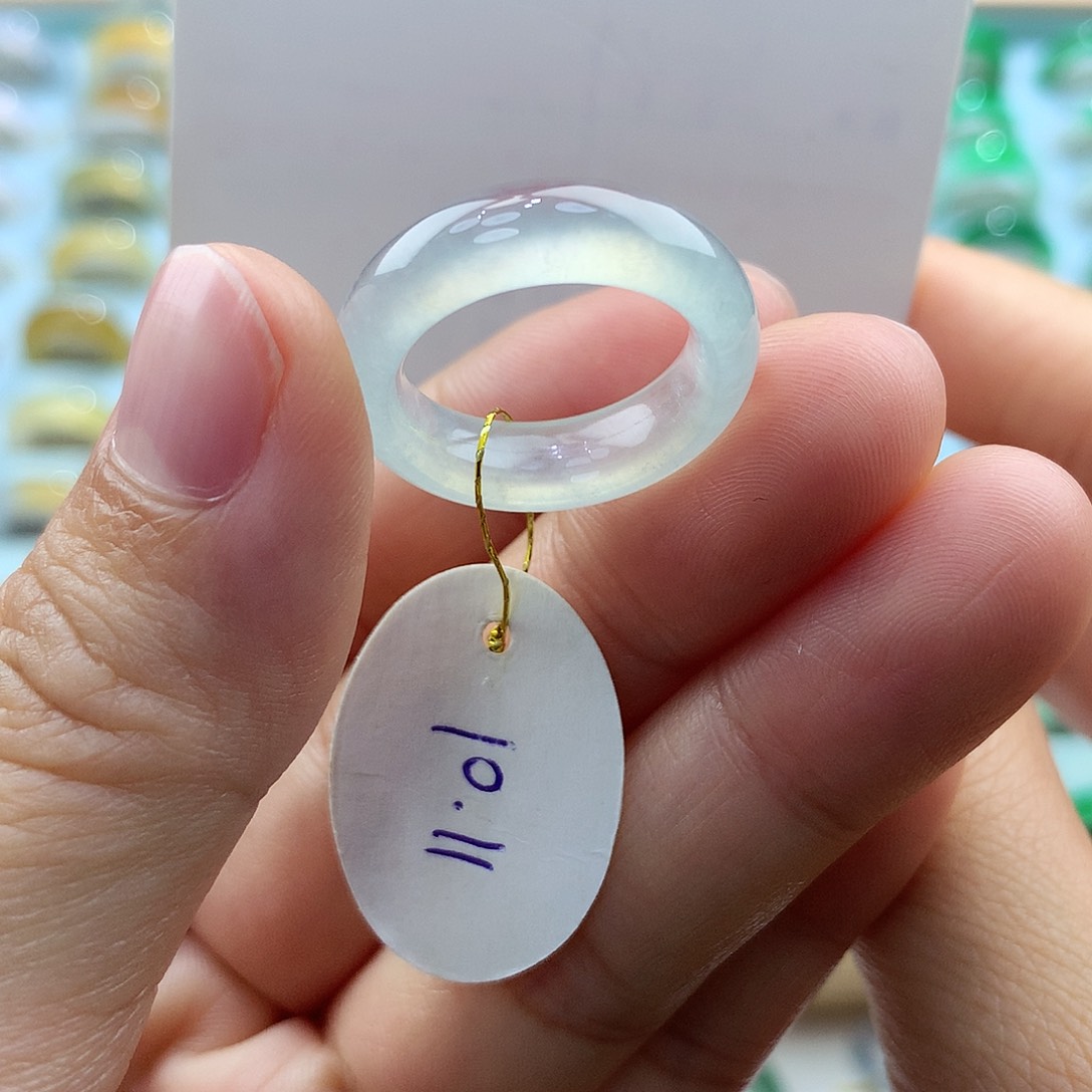 翡翠戒指未镶嵌1112圈