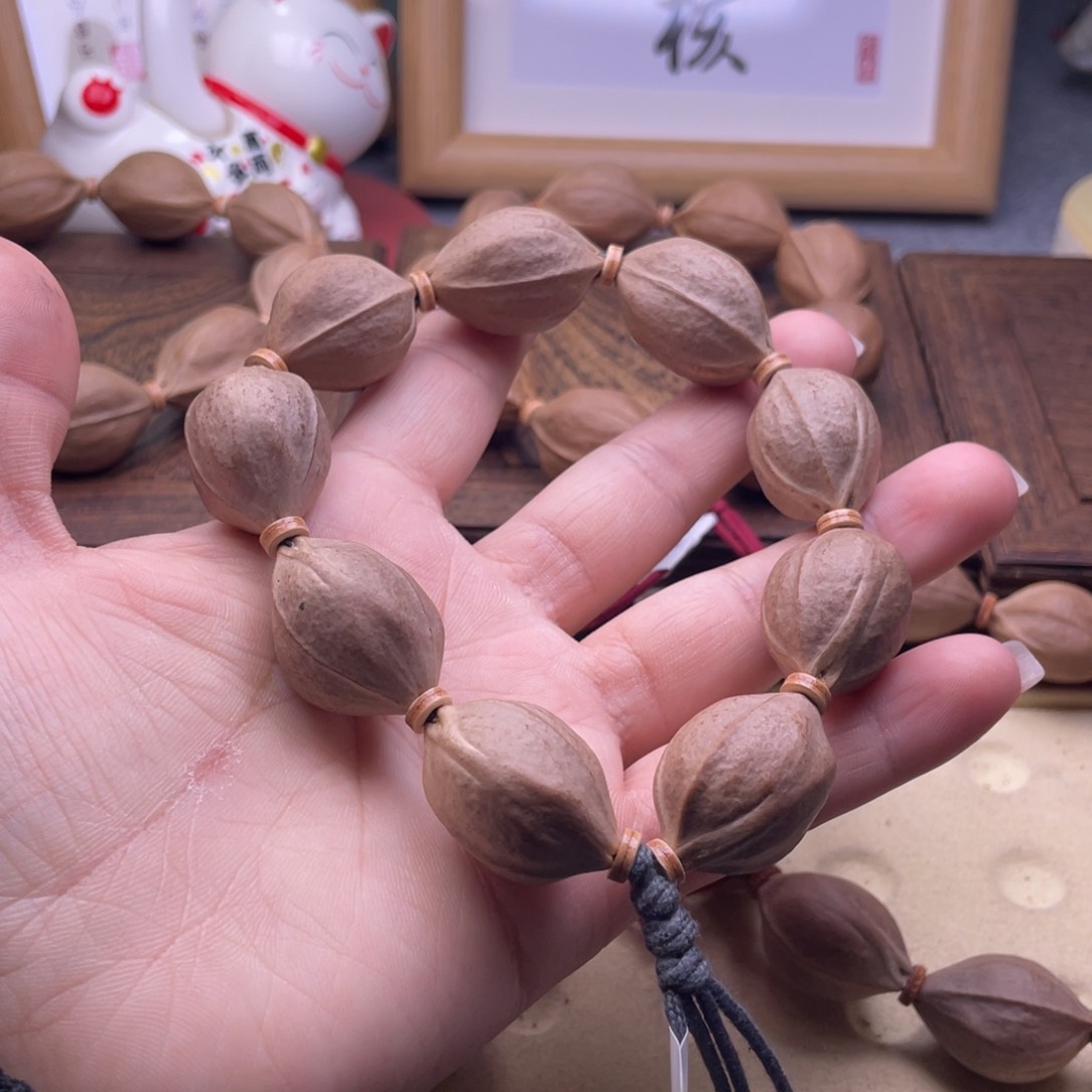 橄榄核手串/手链天*梅林铁核19/27