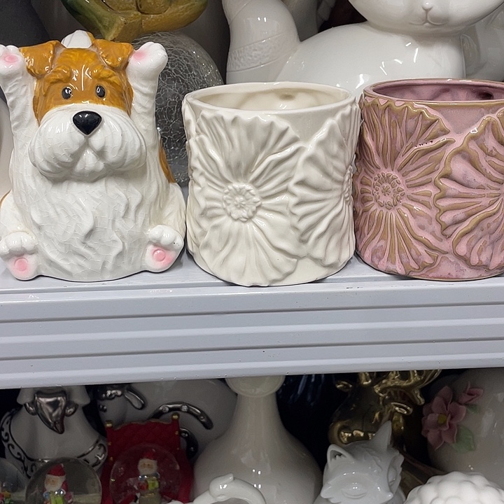 小***丫有机玻璃外贸瓷器瑕疵慎拍