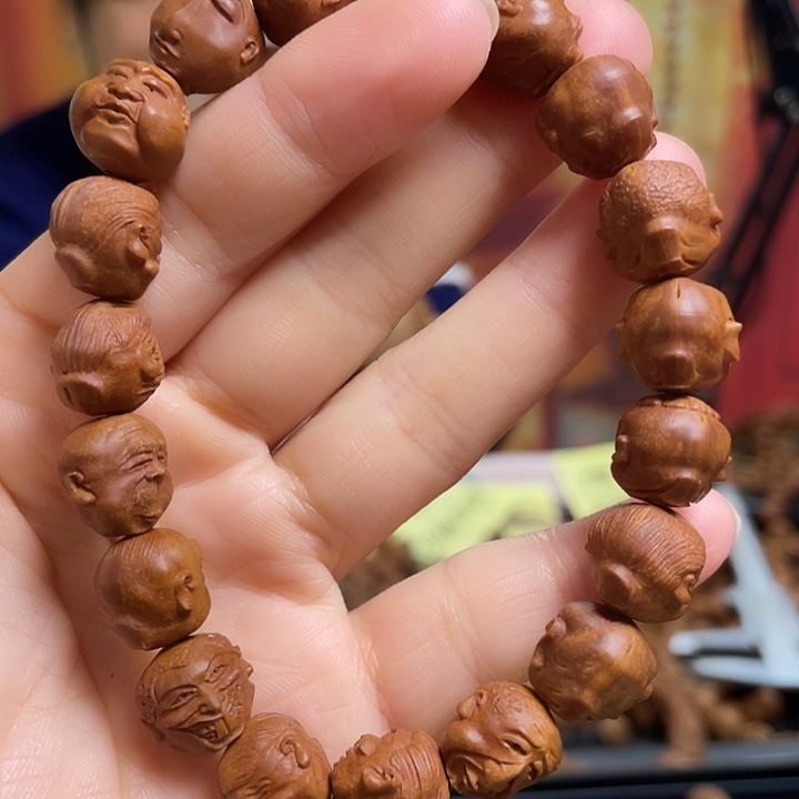 手串/手链橄榄核龙纹桃核