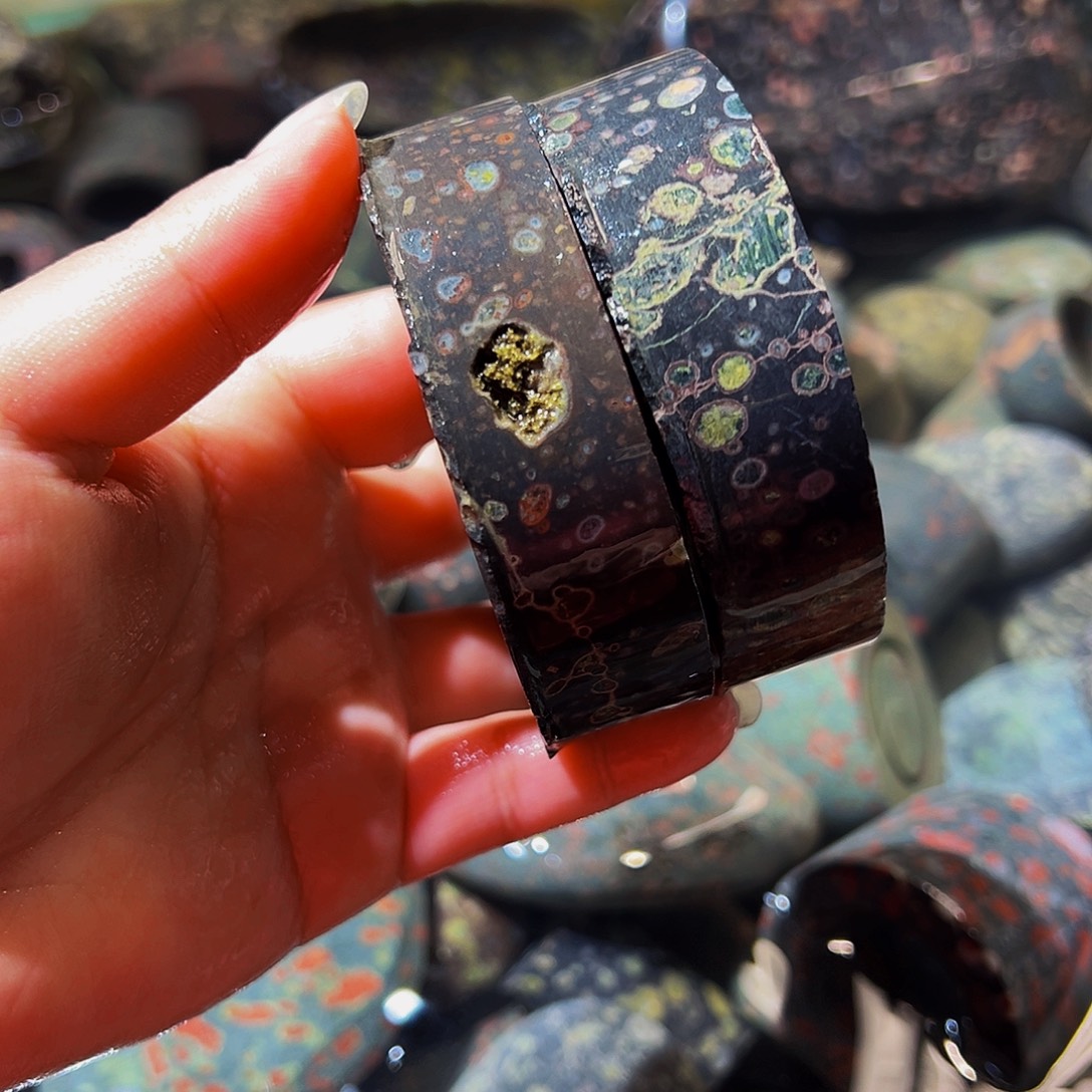 梅花玉鱼缸石茶周边不退不换