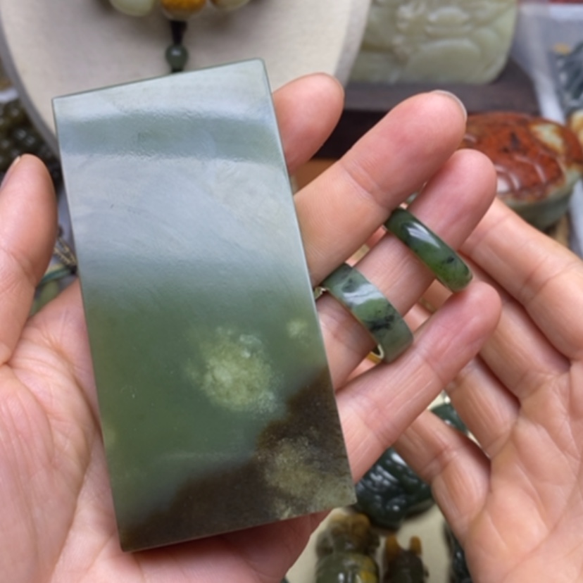 【闪购商品】未镶嵌和田玉挂件来**长