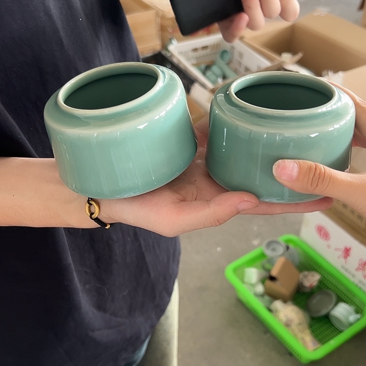 小米茶器龙泉青瓷