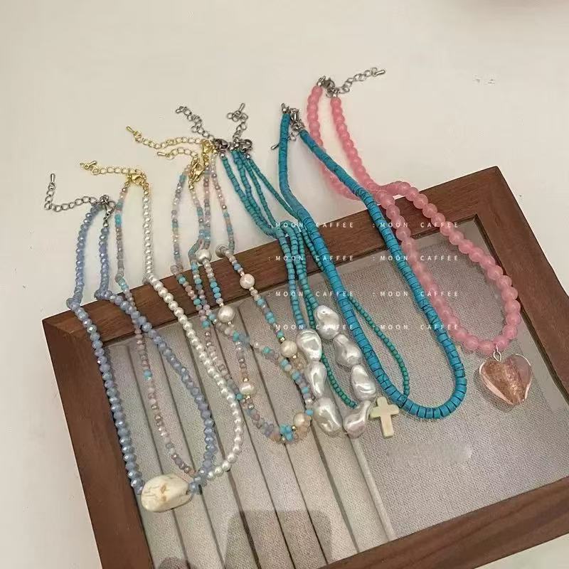 铜合金项链 对版带钢印项链集合链接 C01~C101