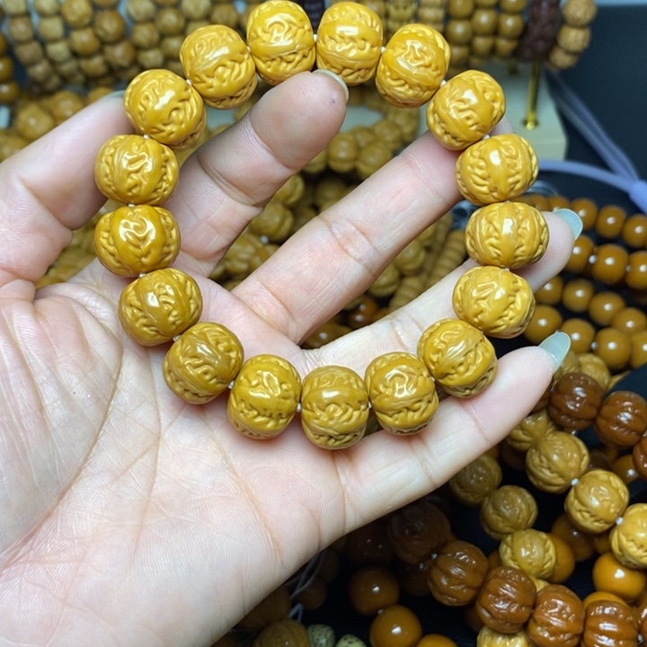 猴头核桃吊坠猴头