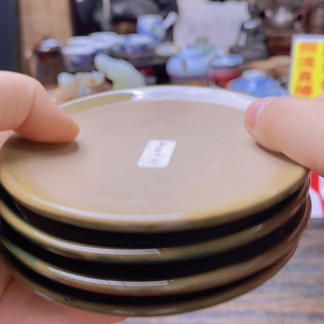 家用精美小皿四客