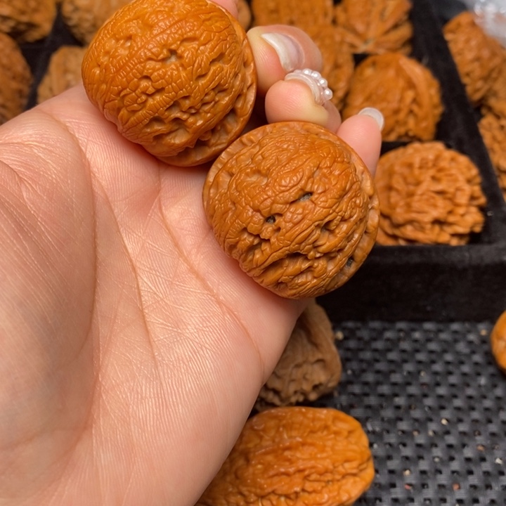 吊坠文玩核桃惜***岸秦岭野生44