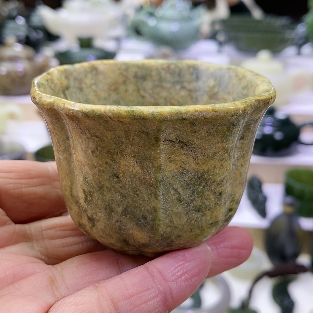 和田玉茶杯未镶嵌100ml