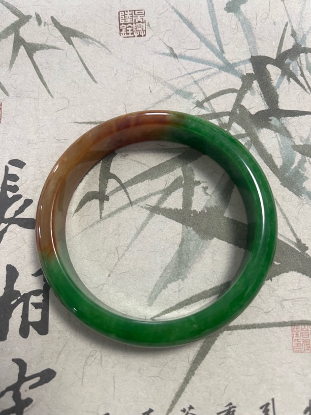 H118-六零➕缅甸翡翠手镯时尚