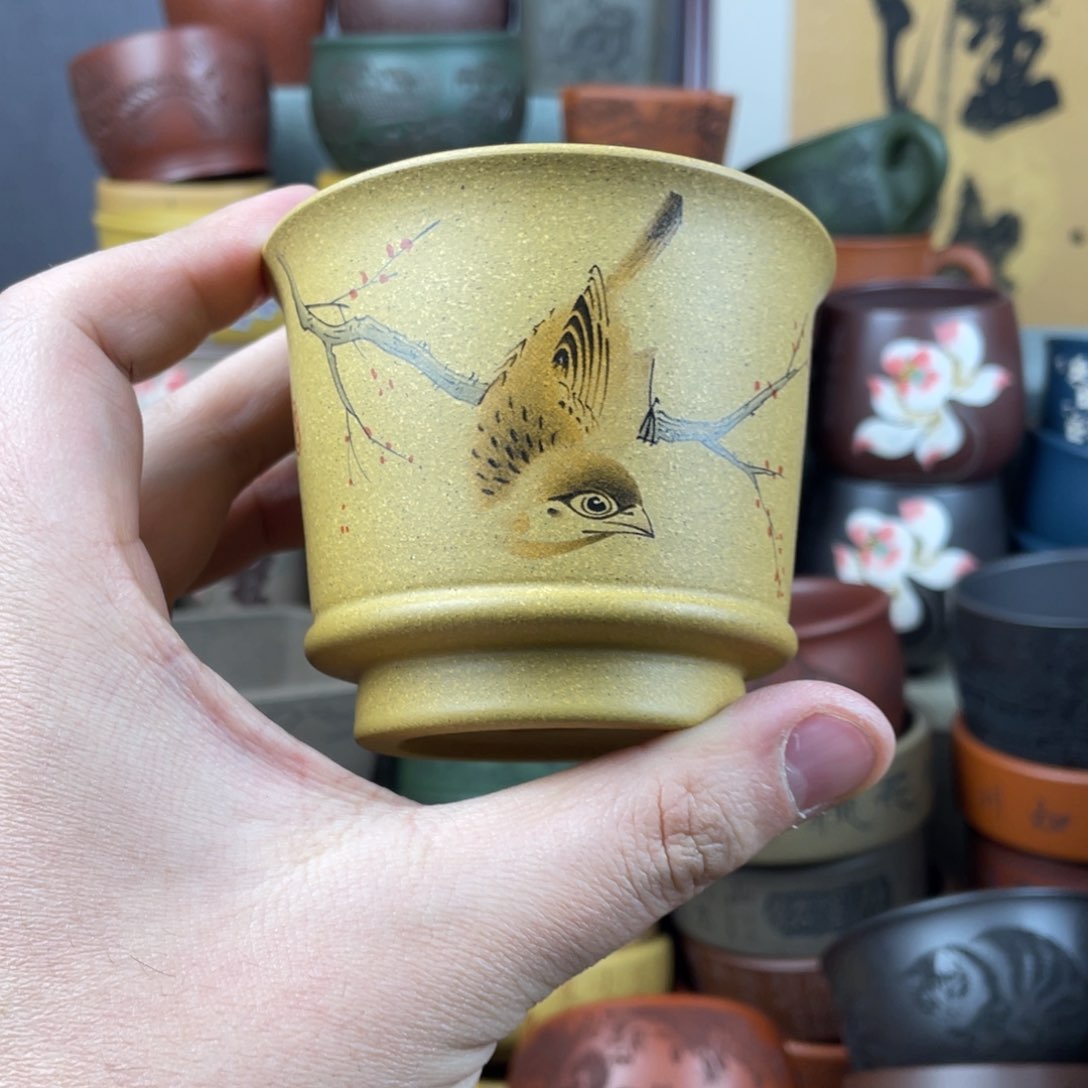 紫砂茶杯紫砂茶杯