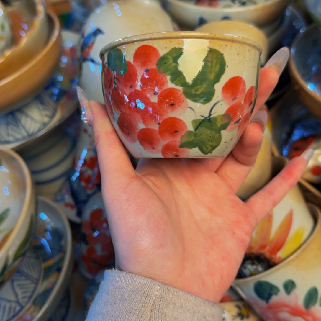 瓷片景德镇陶瓷手工手绘