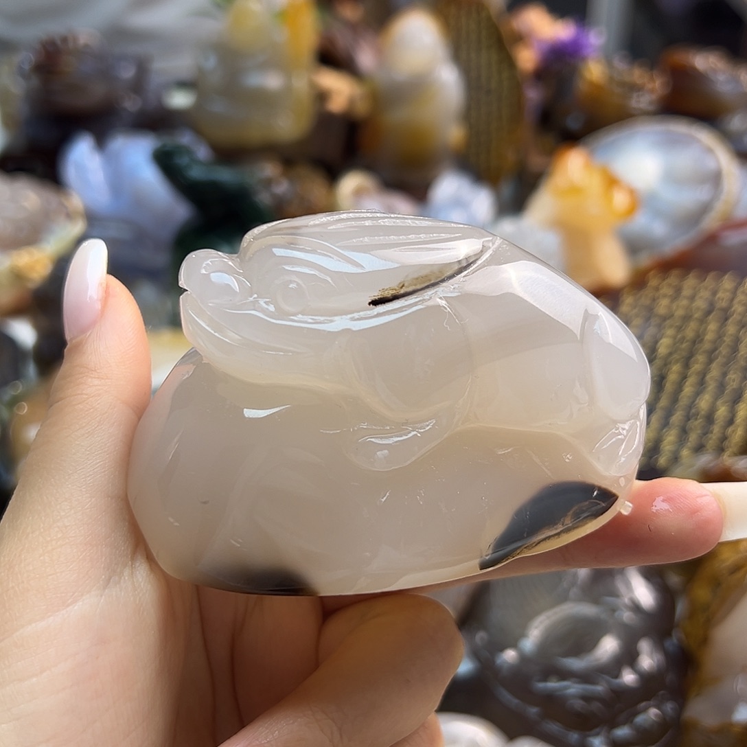 玛瑙/玉髓未镶嵌颈饰