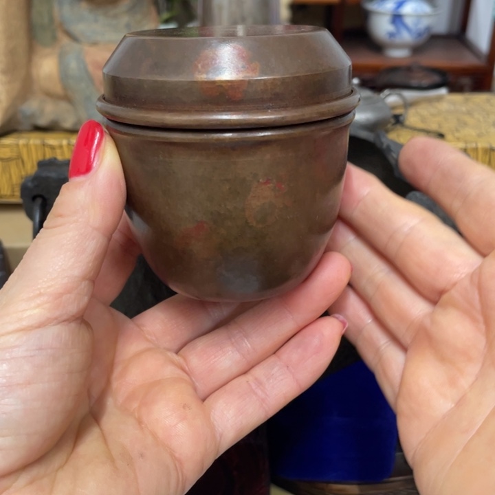 铜中古工艺品摆件