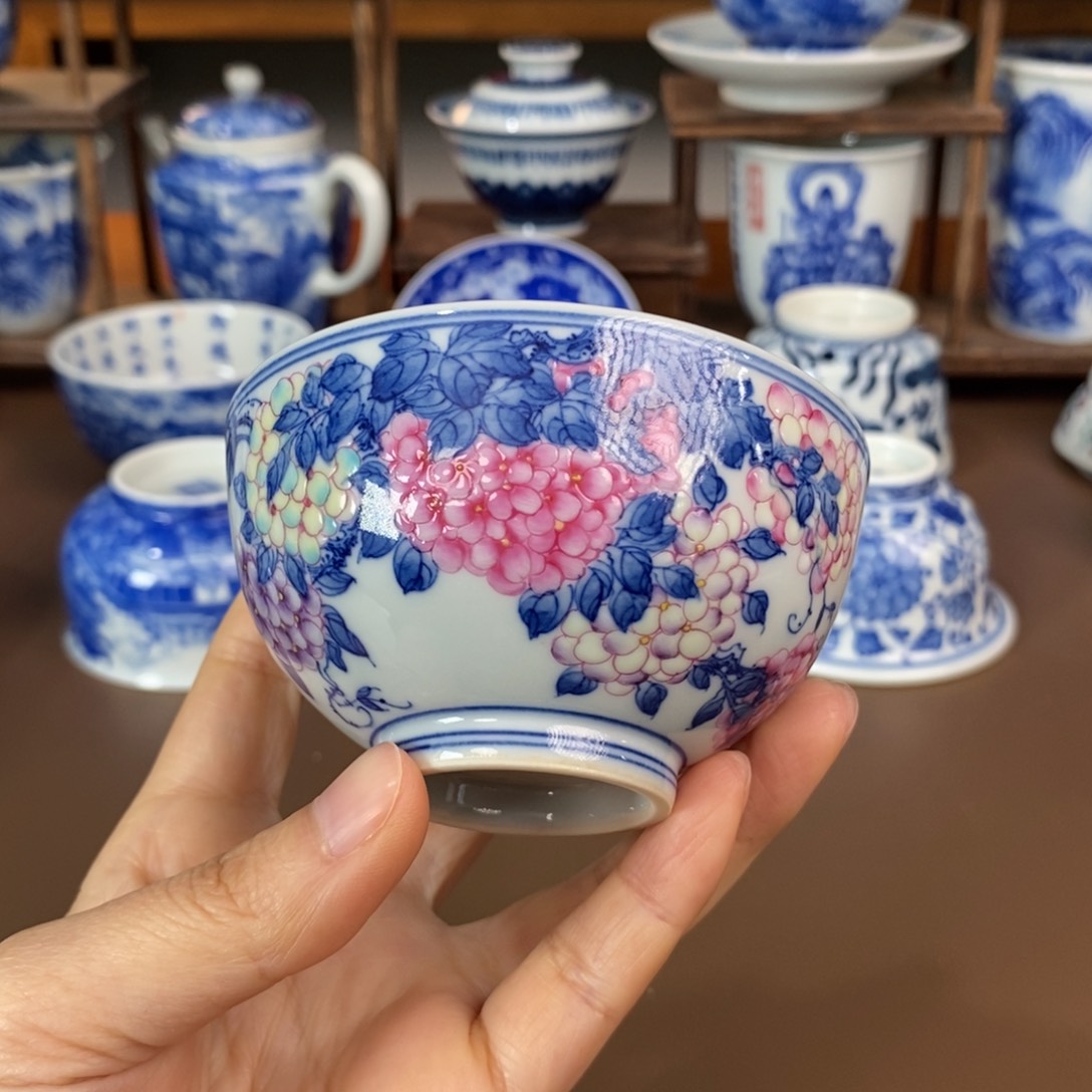 景德镇陶瓷手工手绘