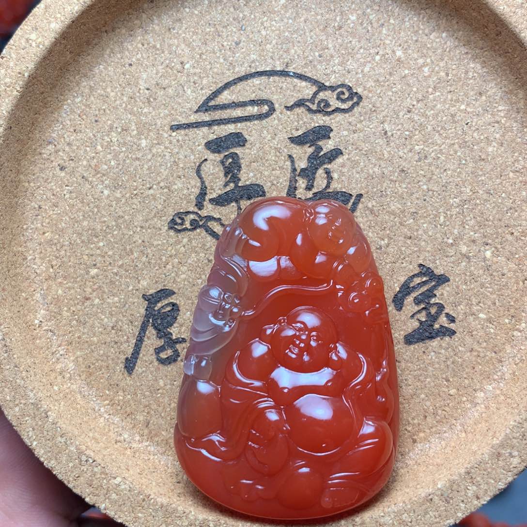 南红玛瑙1未镶嵌财富一生