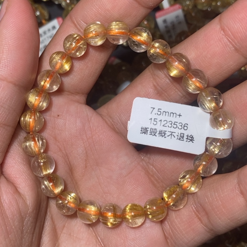 【闪购商品】水晶手链未镶嵌天然水晶手链