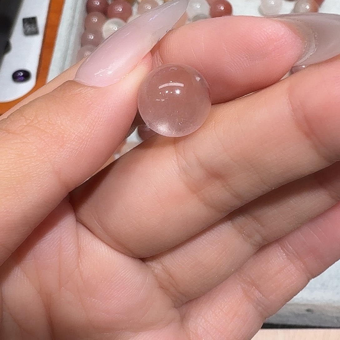 小***乐水晶手链未镶嵌珠子做手镯