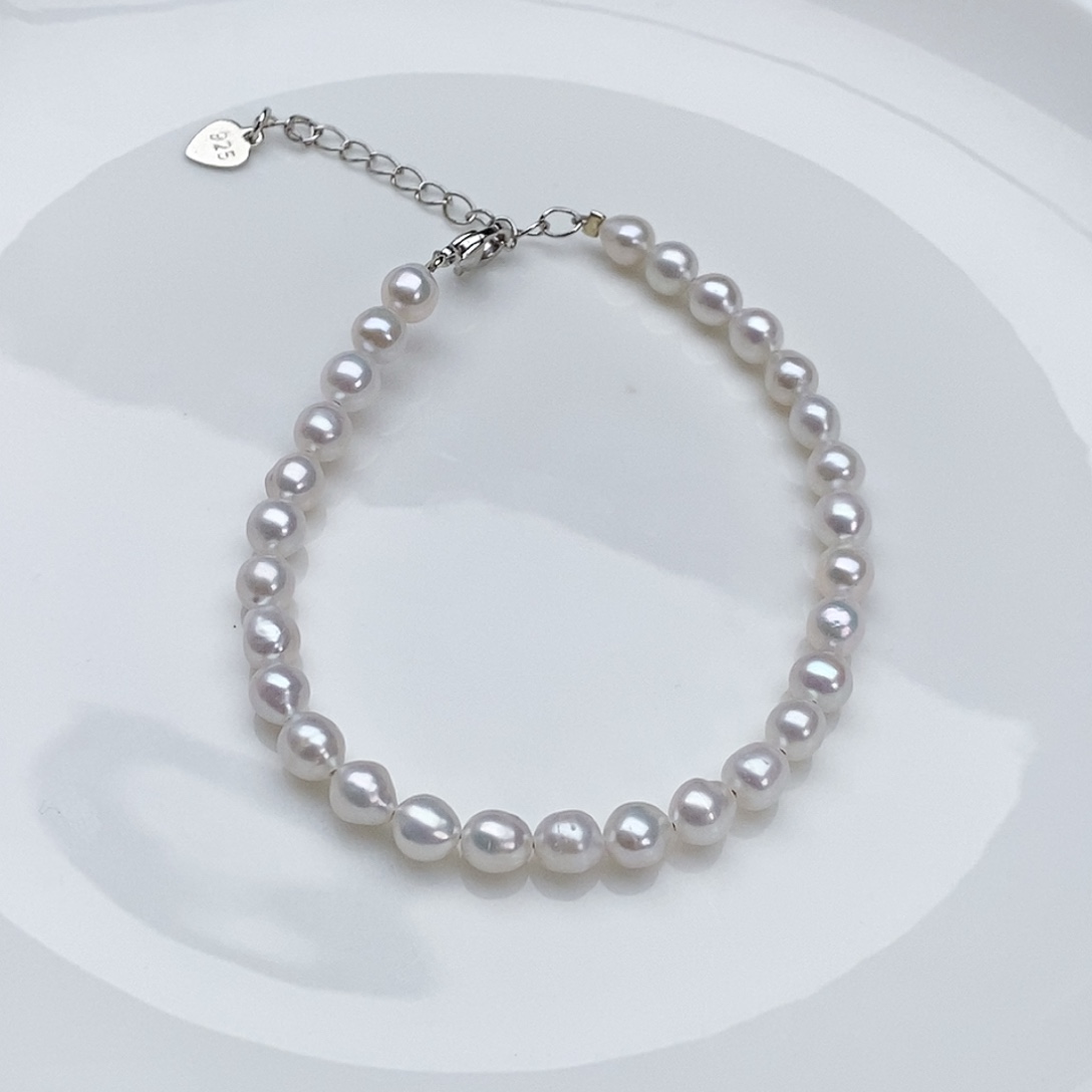 合金颈饰淡水珍珠