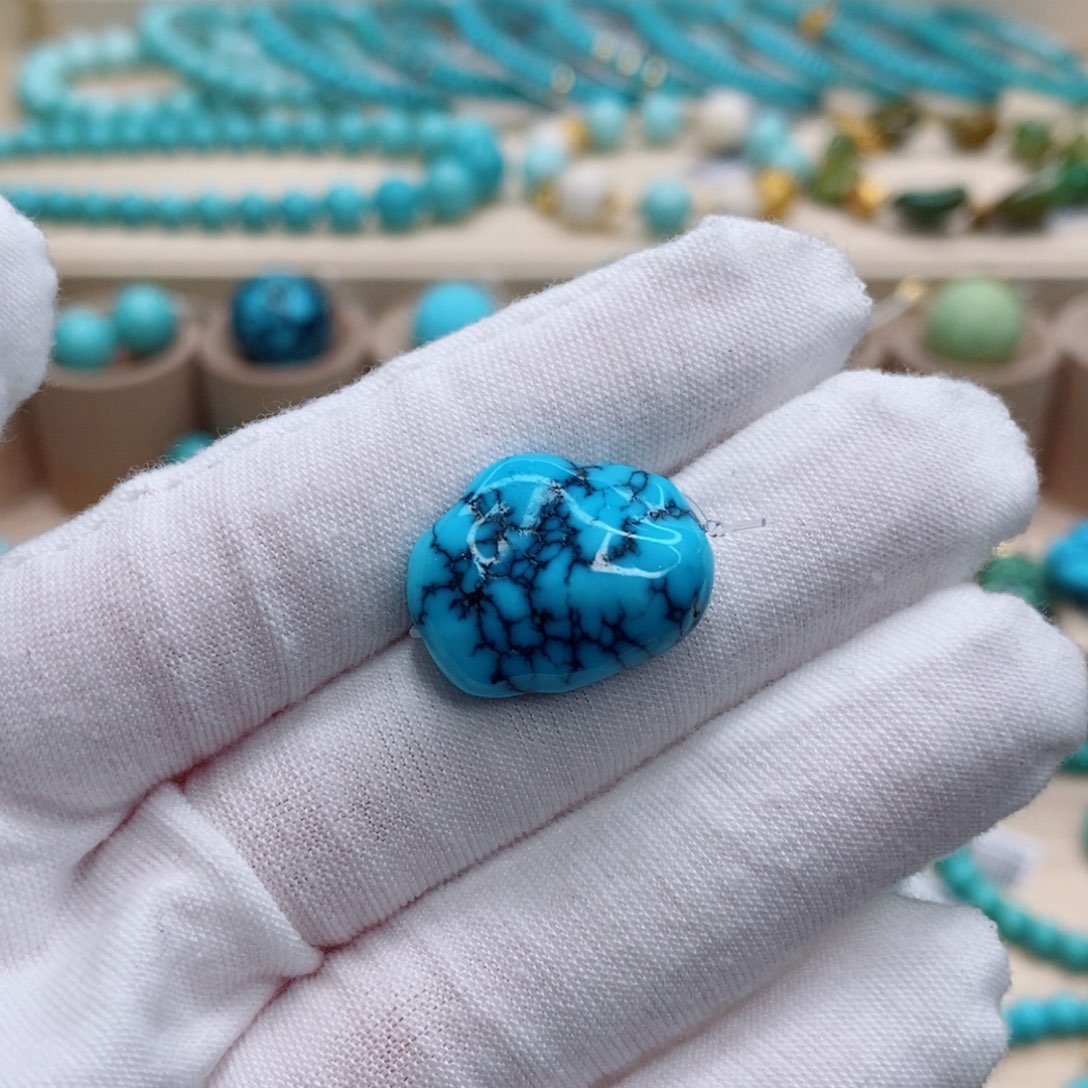 绿松石珠宝奇石未镶嵌