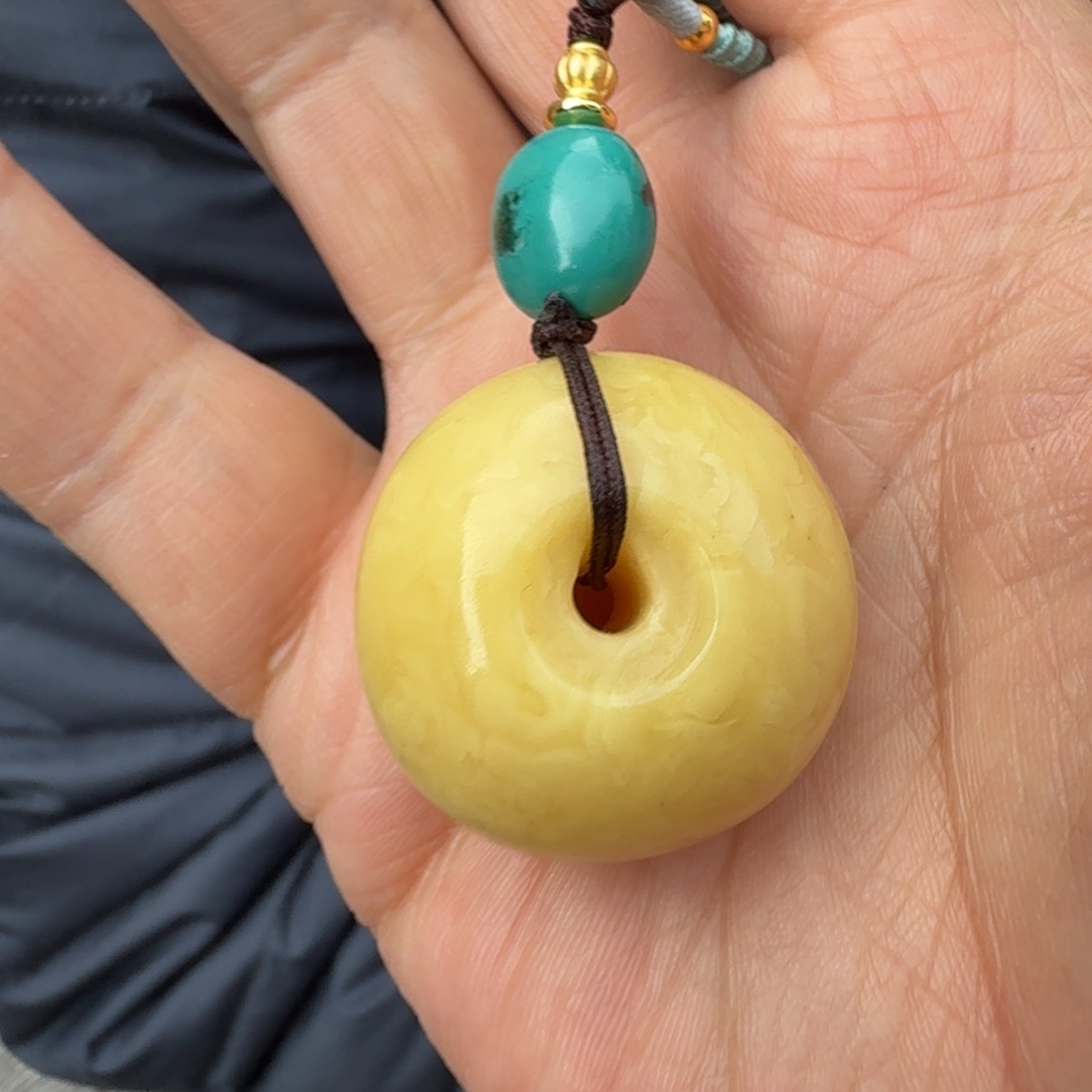 未镶嵌颈饰蜜蜡藏传蜜蜡挂件吊坠