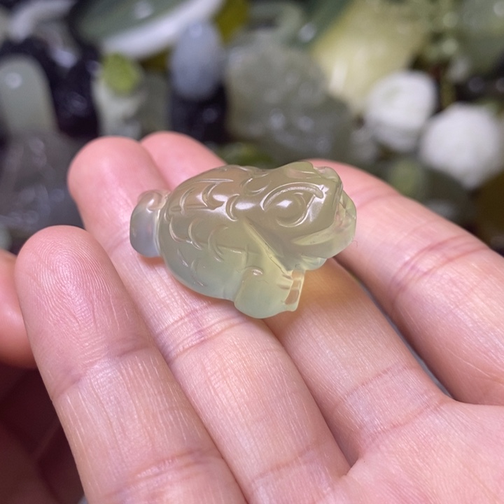 岫玉天然岫玉挂件未镶嵌