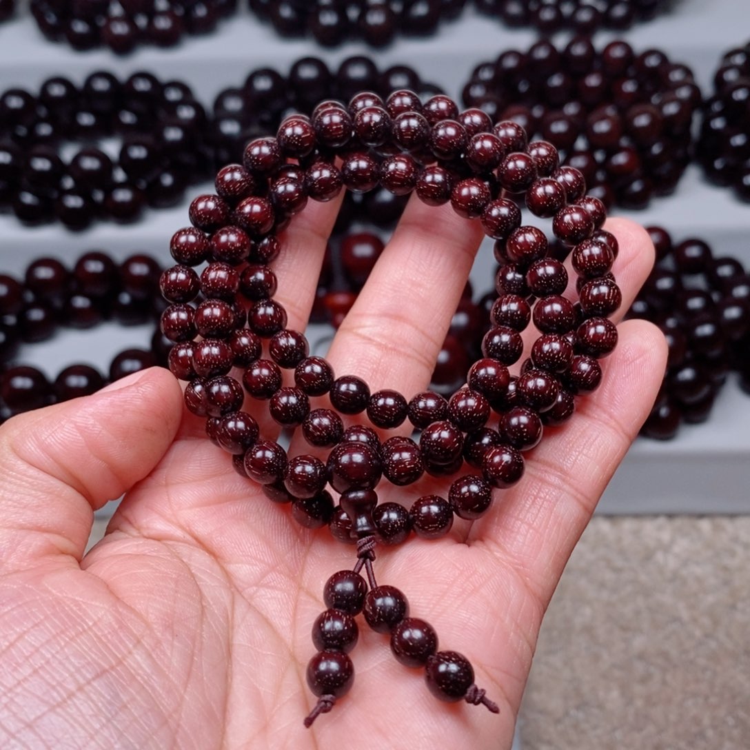 檀香紫檀（小叶紫檀）佛*0.6*108